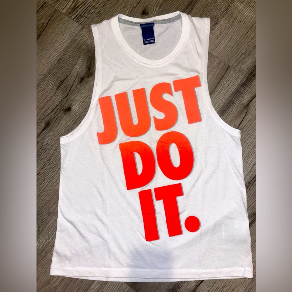 Nike Just Do it Women’s Muscle tank top Size XS